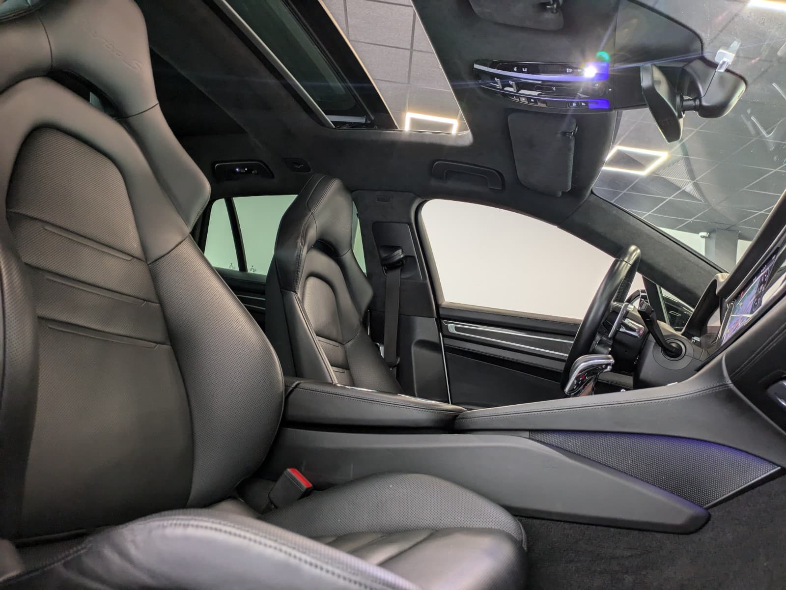 PORSCHE PANAMERA Turbo S 4.0 V8 680cv PDK Hybrid Sport Turismo / Blanc Carrara / 53000€ d'options — photo 6