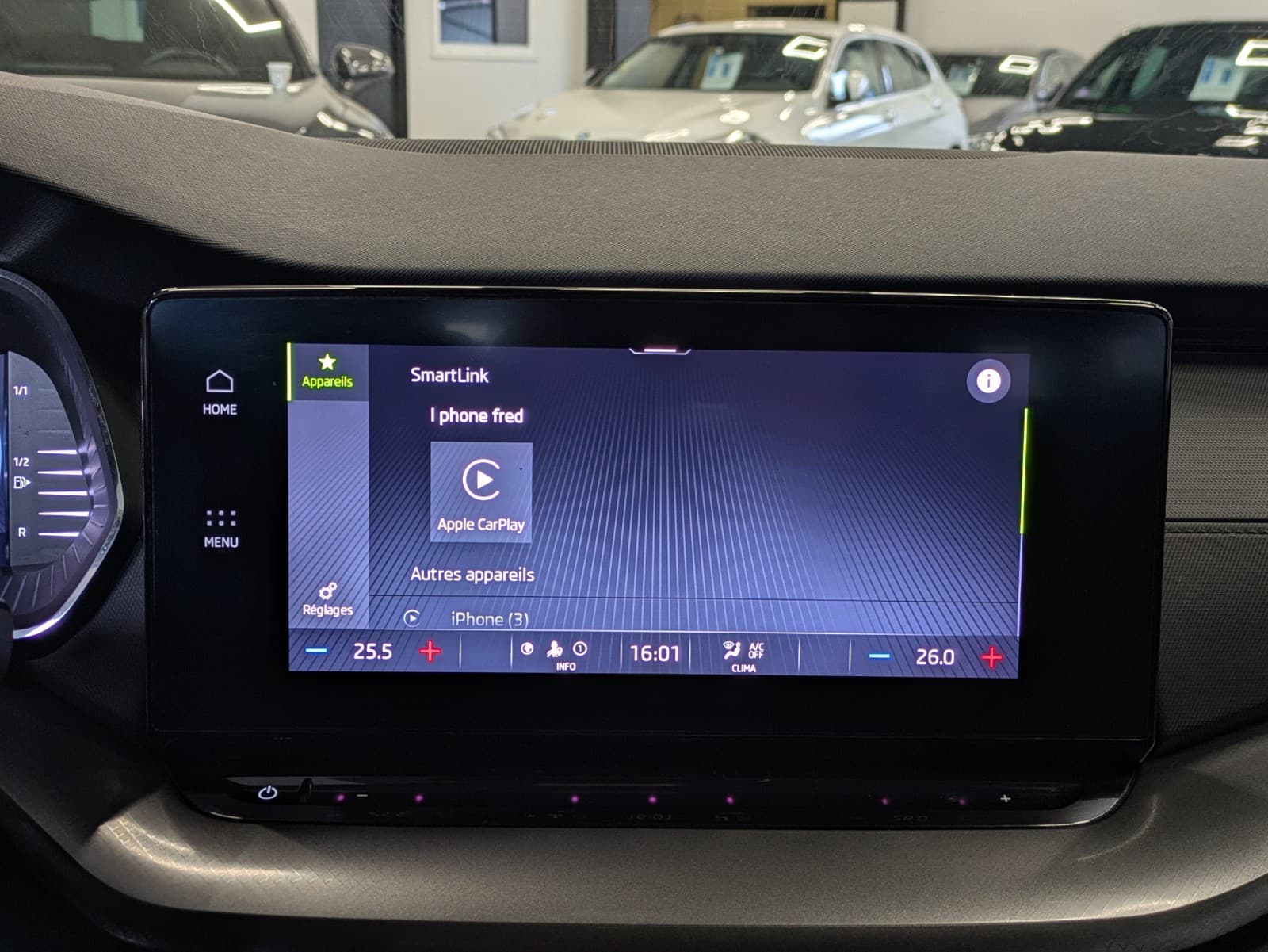 SKODA OCTAVIA 2.0 TDI 116cv DSG7 Ambition / GPS / CarPlay / Volant Chauffant / Camera — photo 12