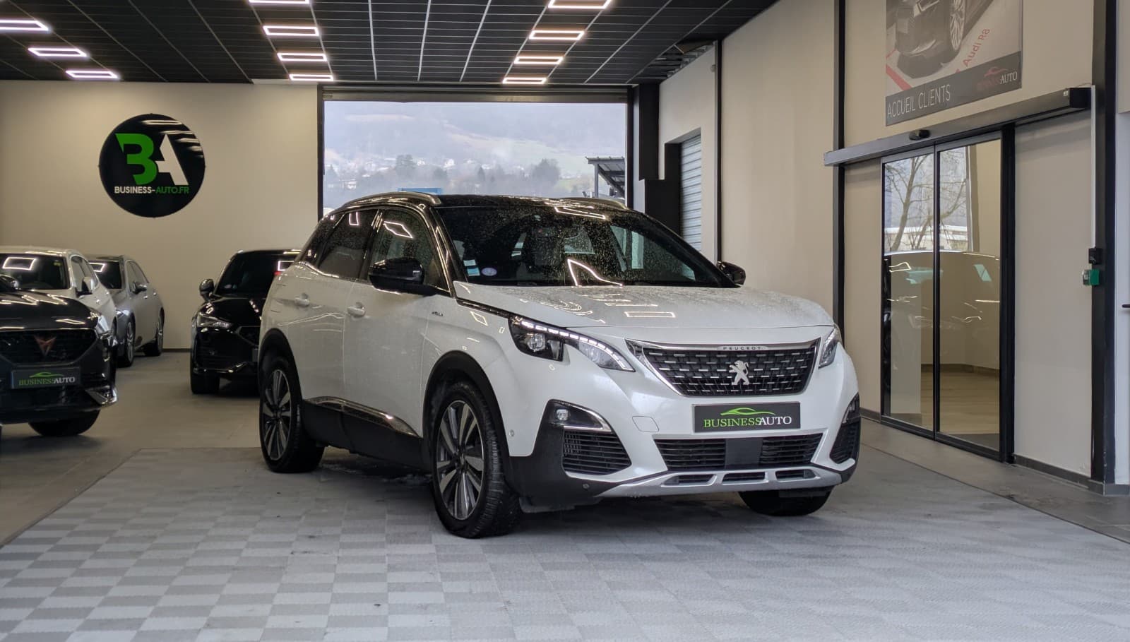 PEUGEOT 3008 Hybrid4 300cv e-EAT8 GT / GPS / Caméra de recul / CarPlay — photo 2