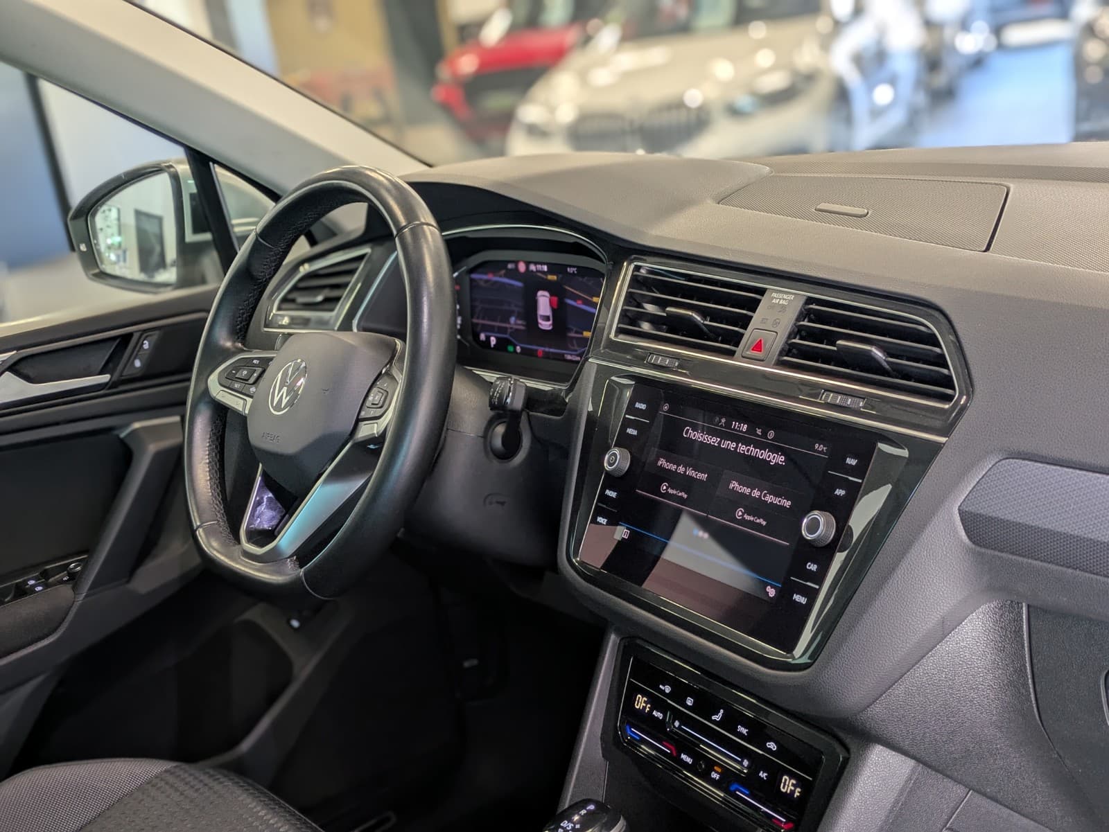 VOLKSWAGEN TIGUAN 2.0L TDI 150cv DSG7 Active / GPS / Caméra de recul / CarPlay — photo 6
