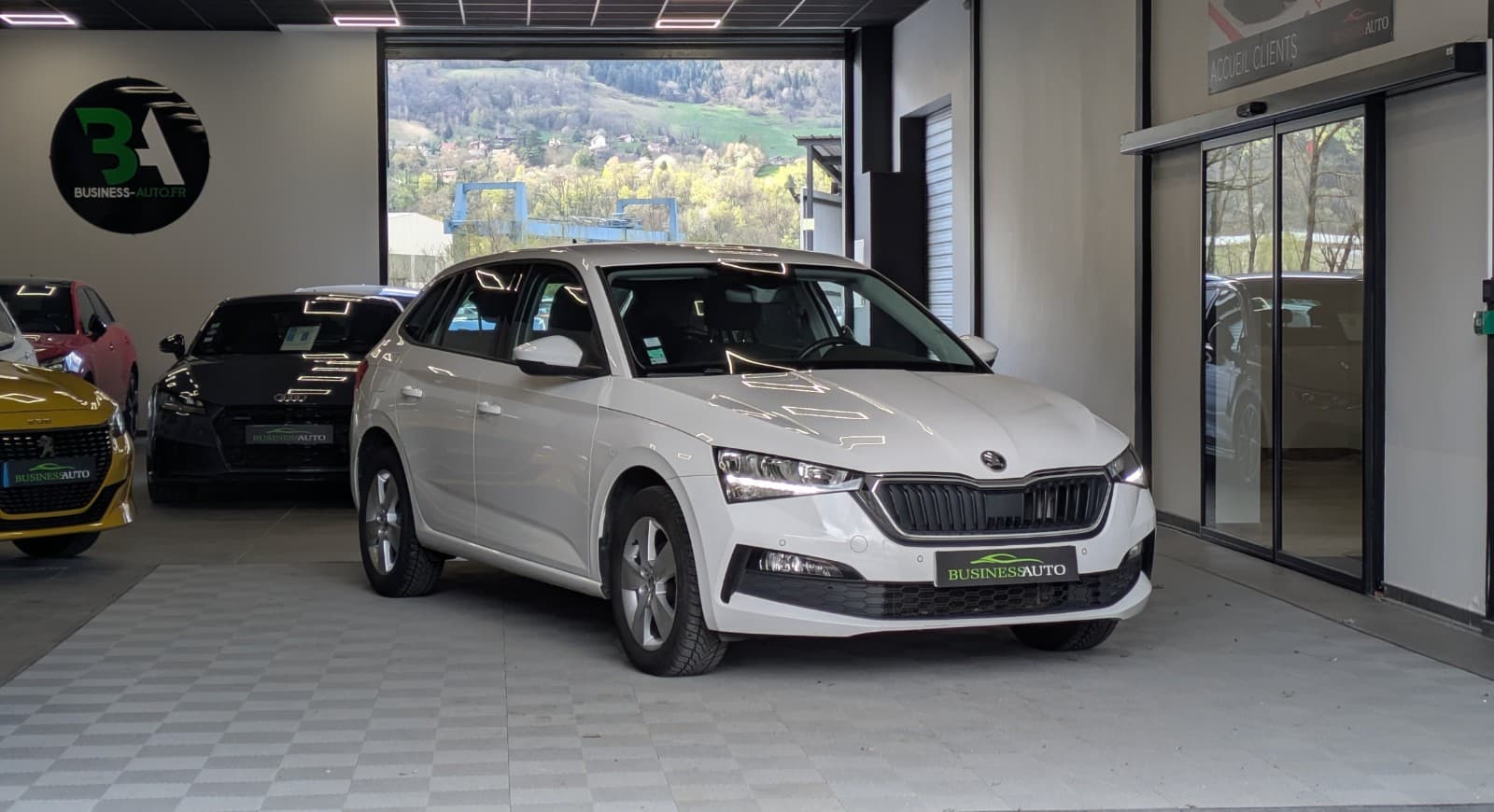 SKODA SCALA 1.6 TDI 116 ch DSG7 Business / Carplay / Aide au stationnement / GPS — photo 2