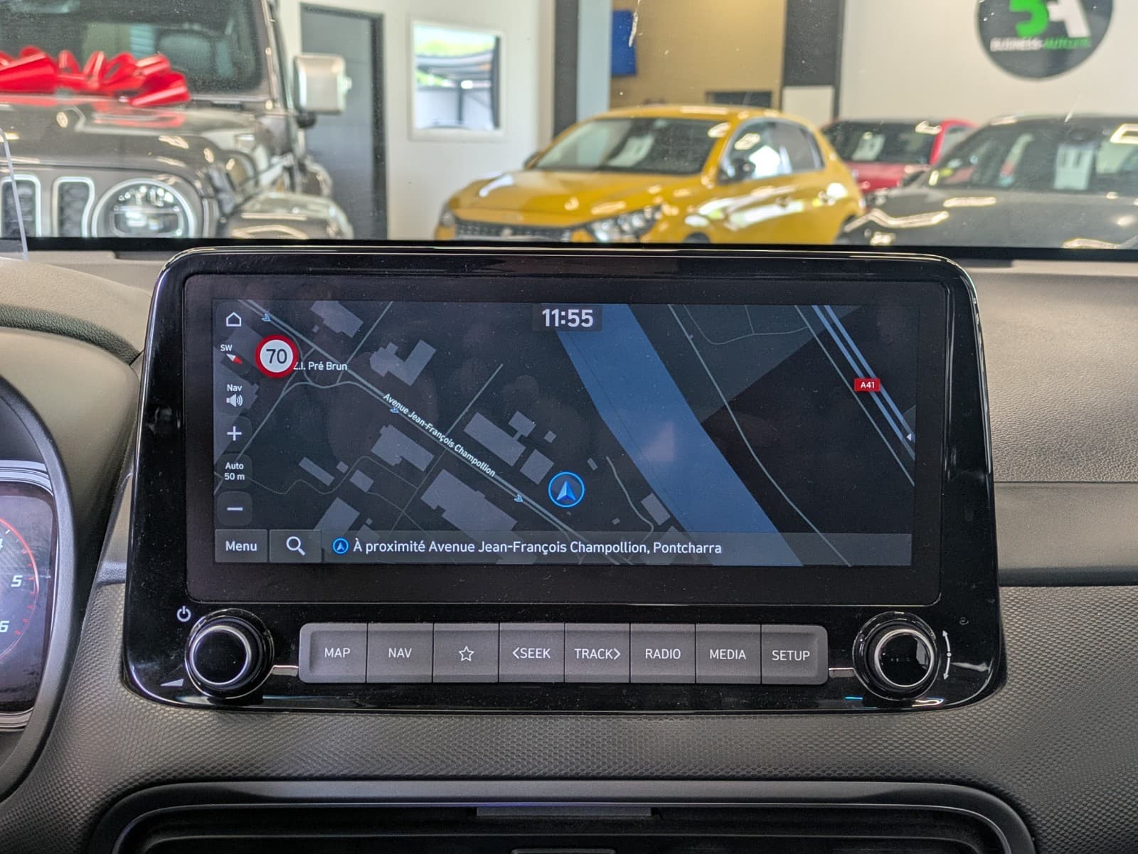 HYUNDAI KONA 1.6 CRDi 136cv DCT-7 Hybrid 48V Executive / GPS / CarPlay / Caméra de recul — photo 12