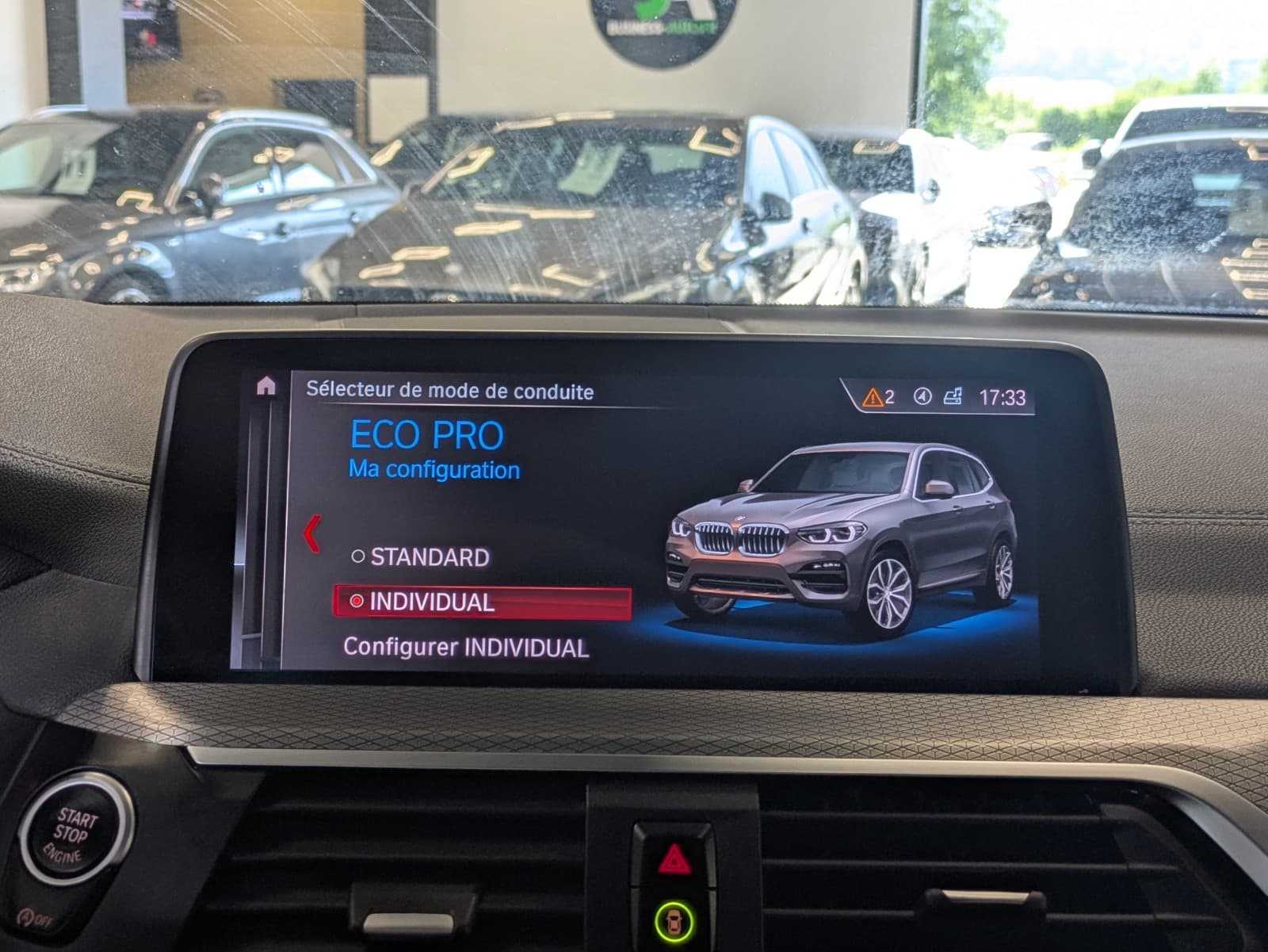 BMW X3 M40i 354cv BVA8 / Affichage Tete Haute / Camera / Virtual / Volant et Sièges Chauffants — photo 12