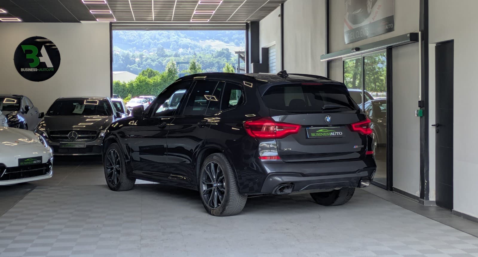 BMW X3 M40i 354cv BVA8 / Affichage Tete Haute / Camera / Virtual / Volant et Sièges Chauffants — photo 10