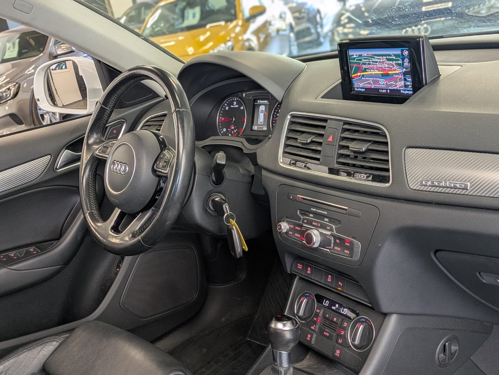 AUDI Q3 2.0 TDI 184cv S tronic 7 Quattro Ambition Luxe / Toit Ouvrant / Pack Sline / Drive Select — photo 6
