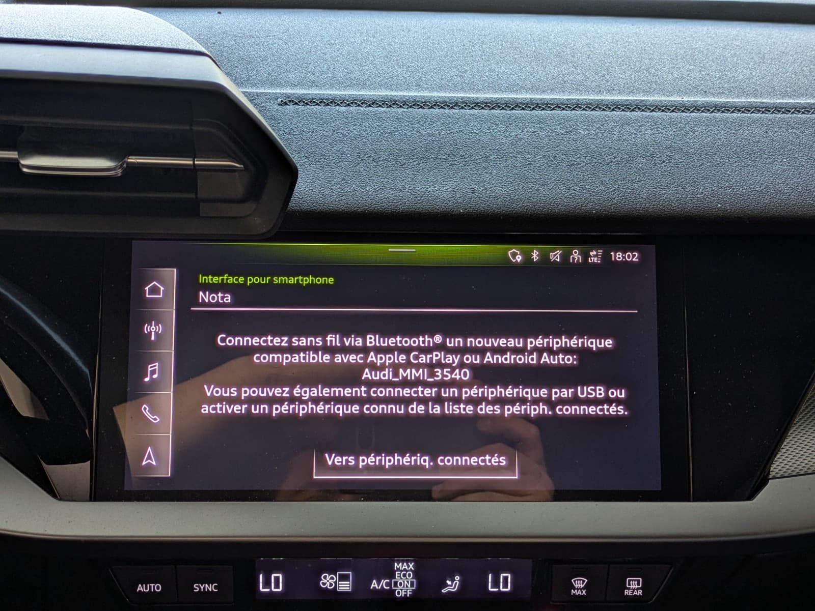 AUDI A3 35 TDI 150cv S tronic 7 S Line / Camera / GPS / CarPlay / Drive Select — photo 12