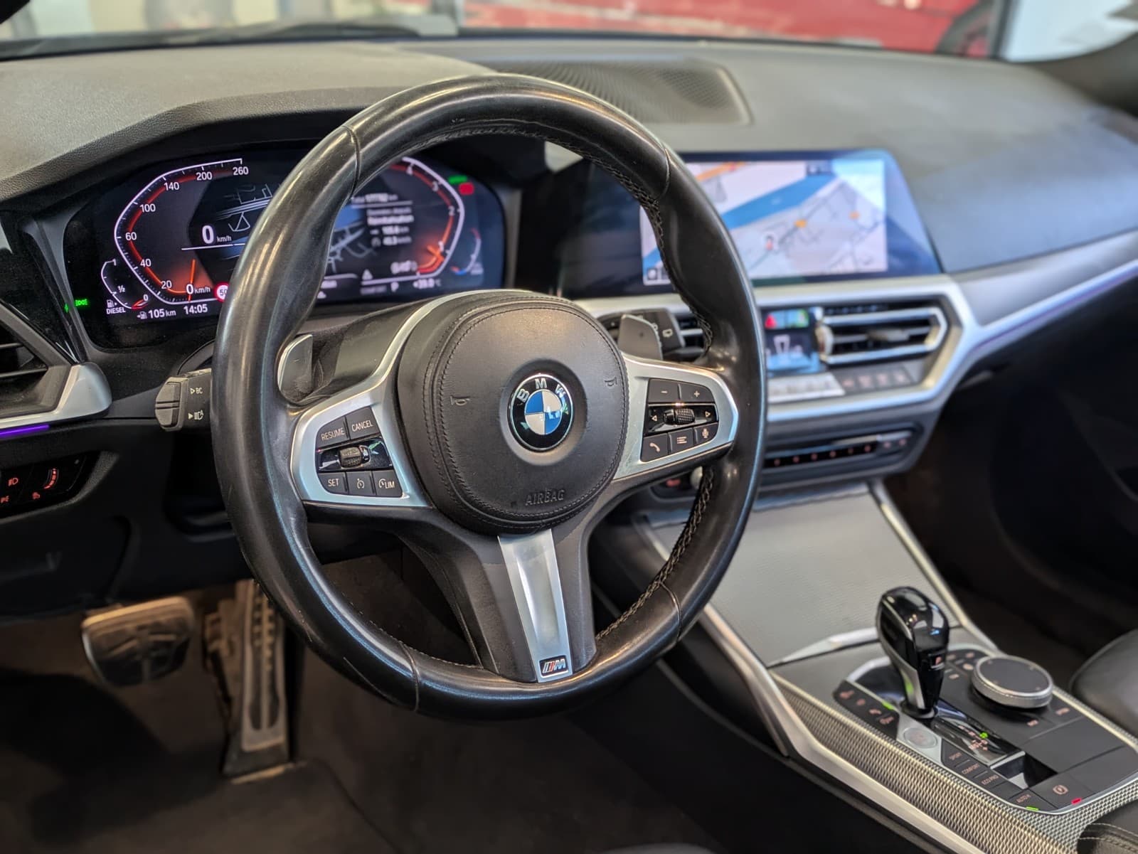 BMW SERIE 3 TOURING G21 320d xDrive 190cv BVA8 M Sport / Toit Ouvrant / Virtual Cockpit / CarPlay / Camera 360 — photo 7