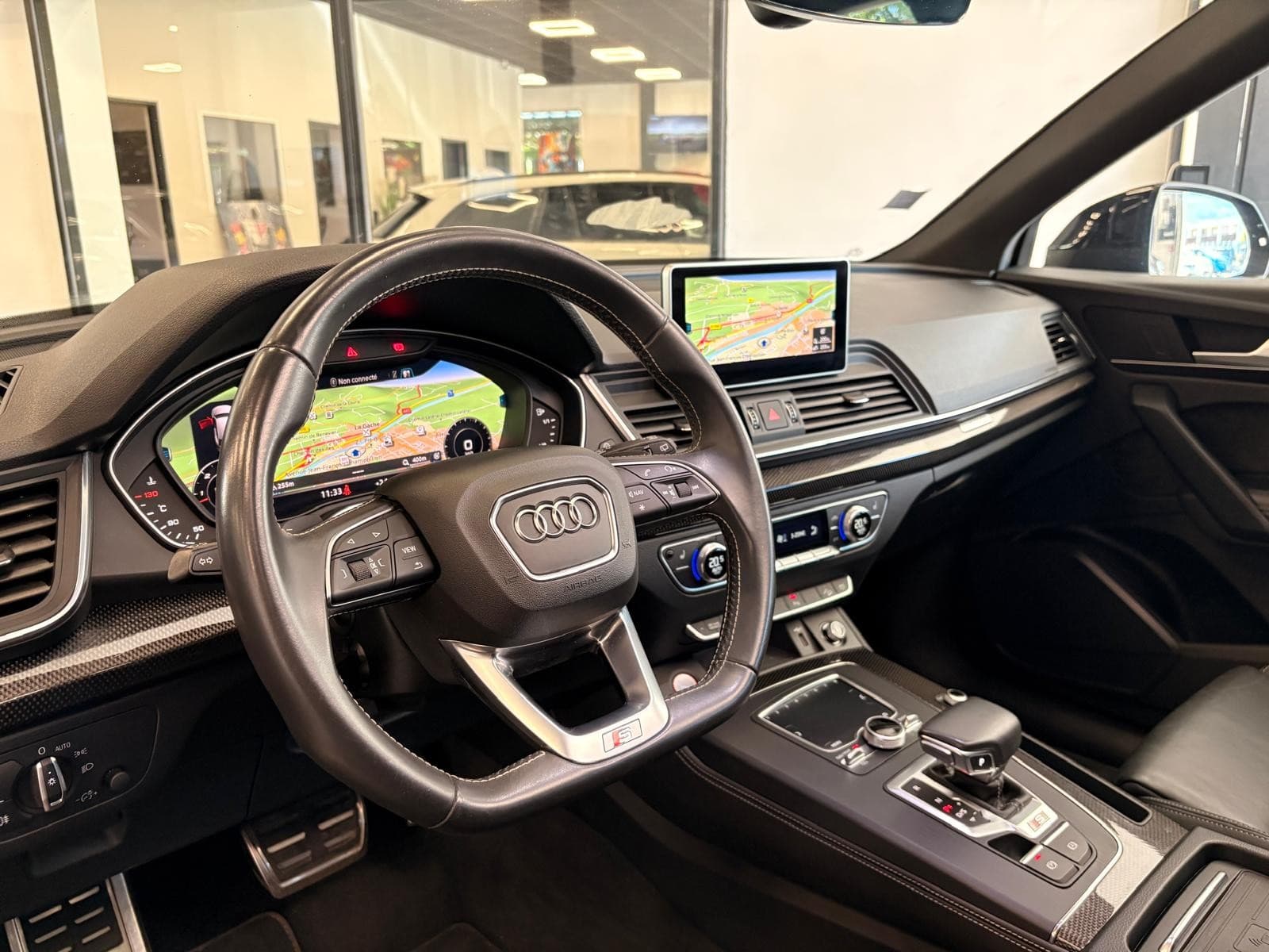 AUDI SQ5 3.0 V6 TDI 347cv Tiptronic 8 Quattro / Toit Ouvrant / Carbone / Camera — photo 6