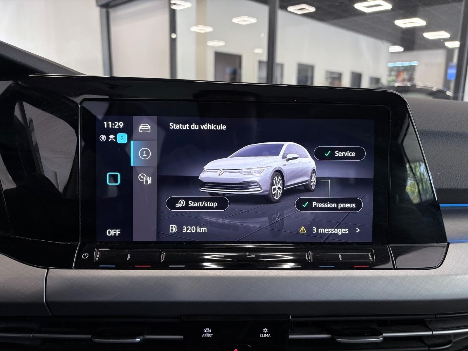 VOLKSWAGEN GOLF TSI 110cv BVM6 Life / CarPlay / Camera / GPS — photo 11