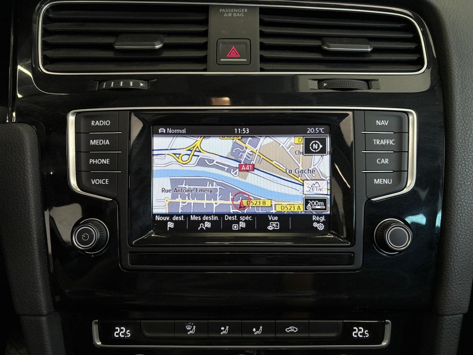 VOLKSWAGEN GOLF 1.4 TSI 122cv BMT Cup DSG7 / Toit Ouvrant / GPS / Camera — photo 8