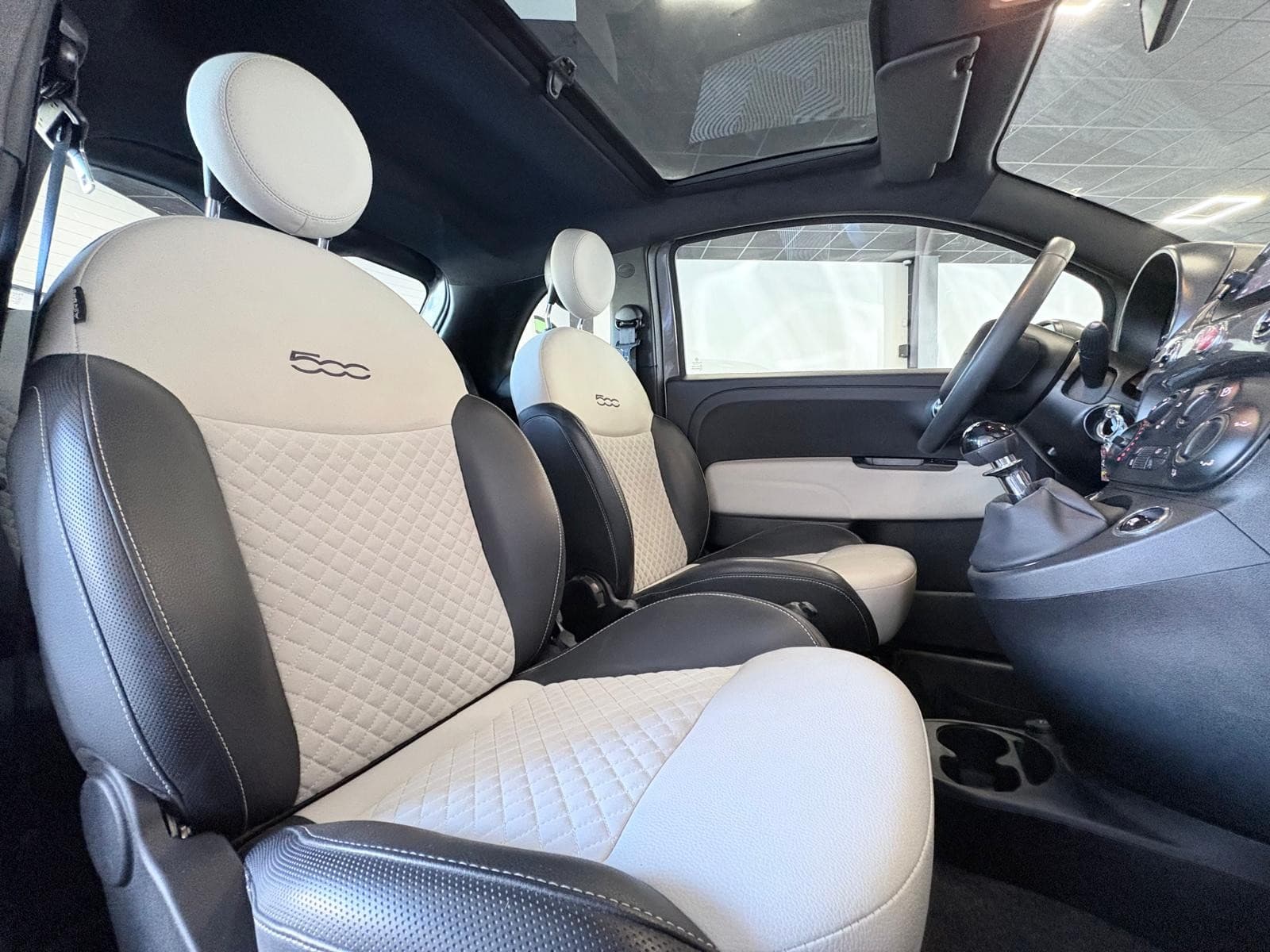 FIAT 500 SERIE 8 EURO 6D-TEMP 1.0 70cv Hybride BSG S/S / Toit Panoramique / Ecran Tactile / Crit'Air 1 — photo 4
