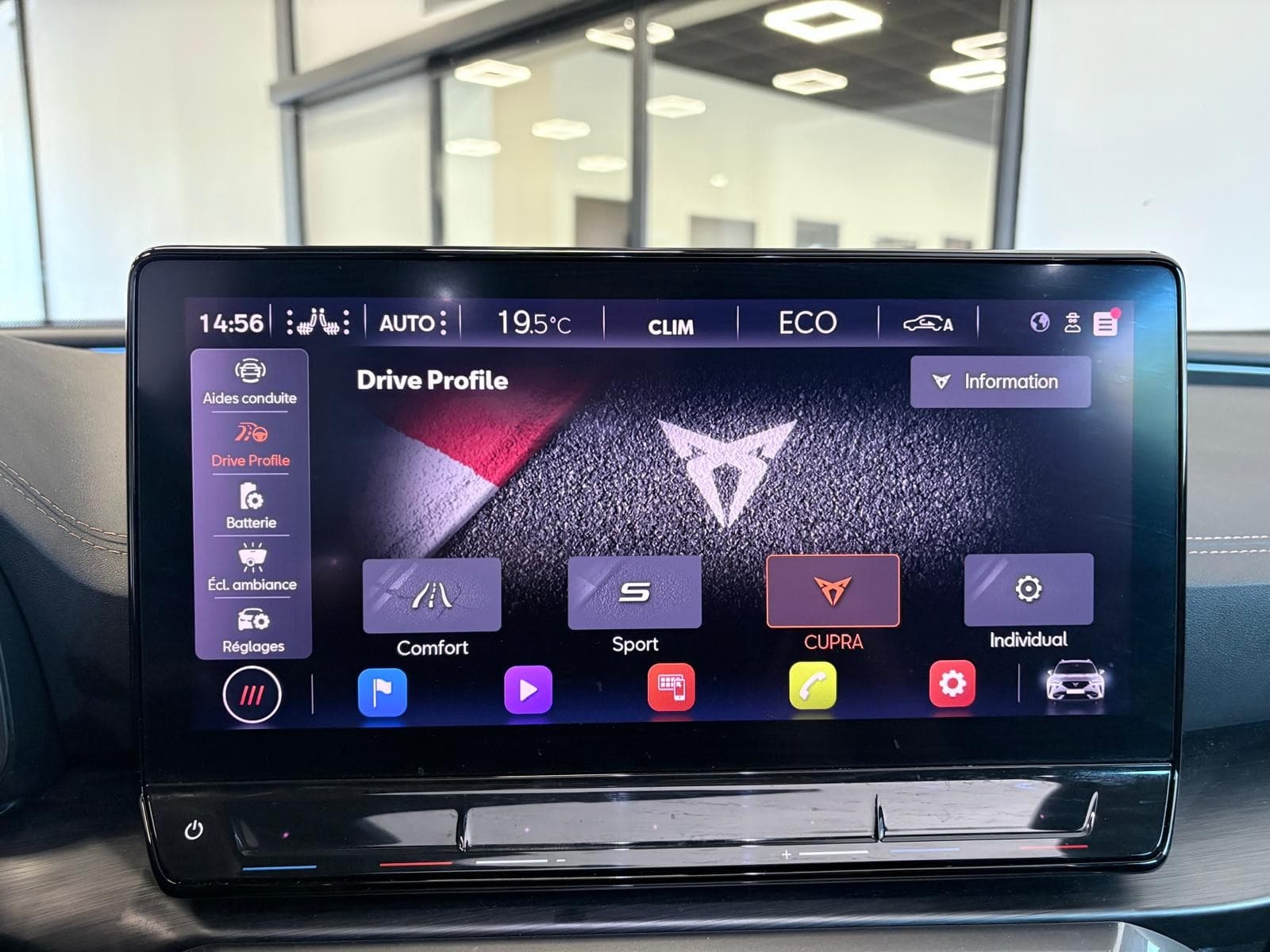 CUPRA FORMENTOR 1.4 e-HYBRID 245cv DSG6 VZ / Toit Ouvrant / CarPlay / Camera / Cupra Mode — photo 12