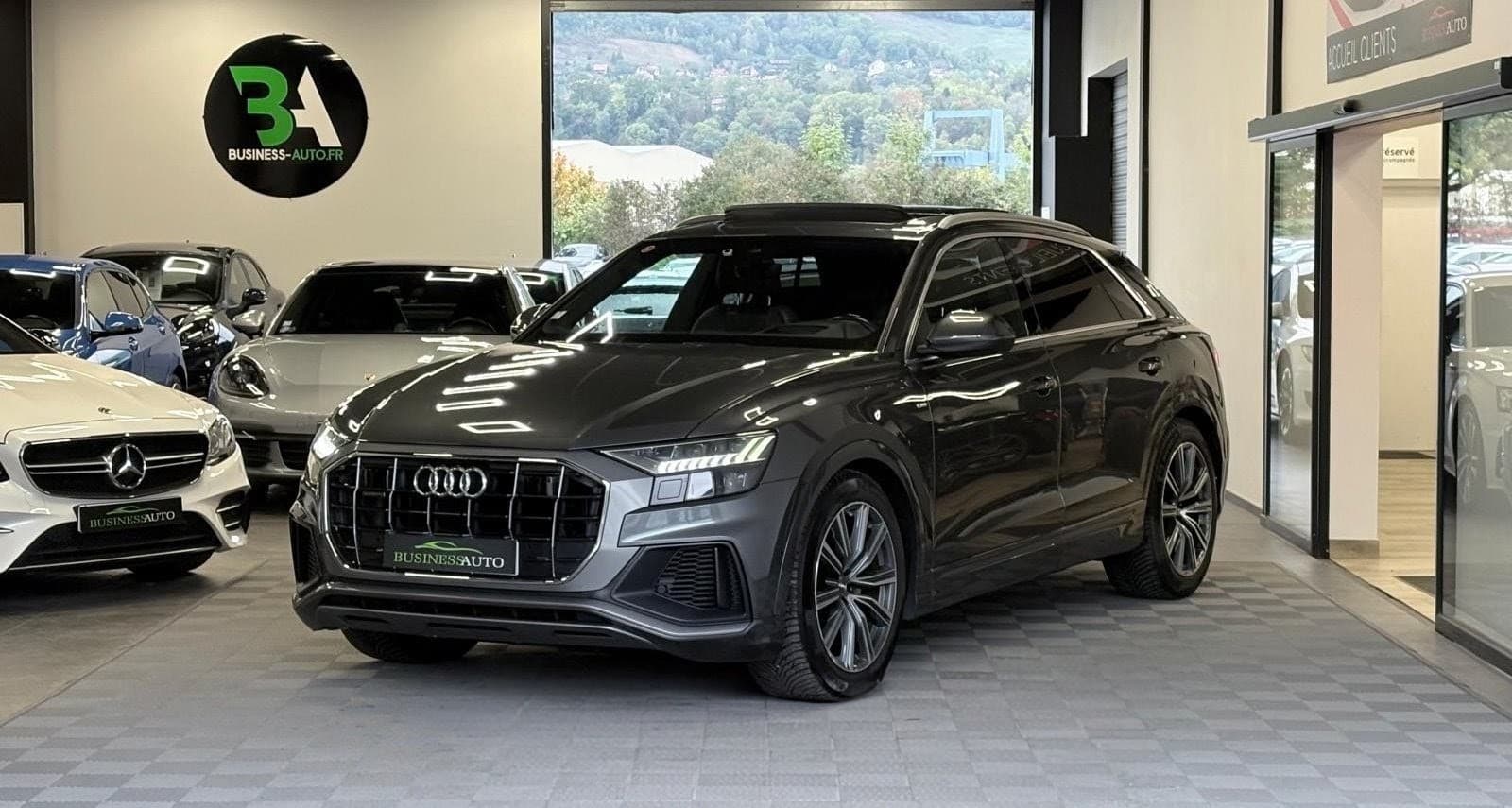 AUDI Q8 50 TDI 286cv Tiptronic 8 Quattro S line / Toit Ouvrant / Affichage Tete Haute / CarPlay / B&O — photo 1
