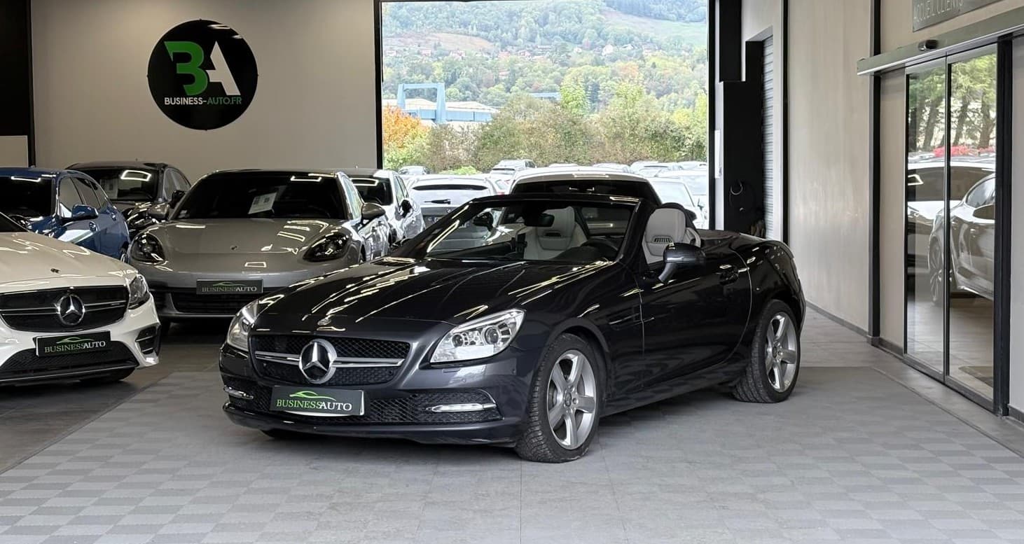 MERCEDES CLASSE SLK 200 1.8 184cv Décapotable / Toit Panoramique / Chauffage de Nuque / Cuir / Sièges Chauffants — photo 1
