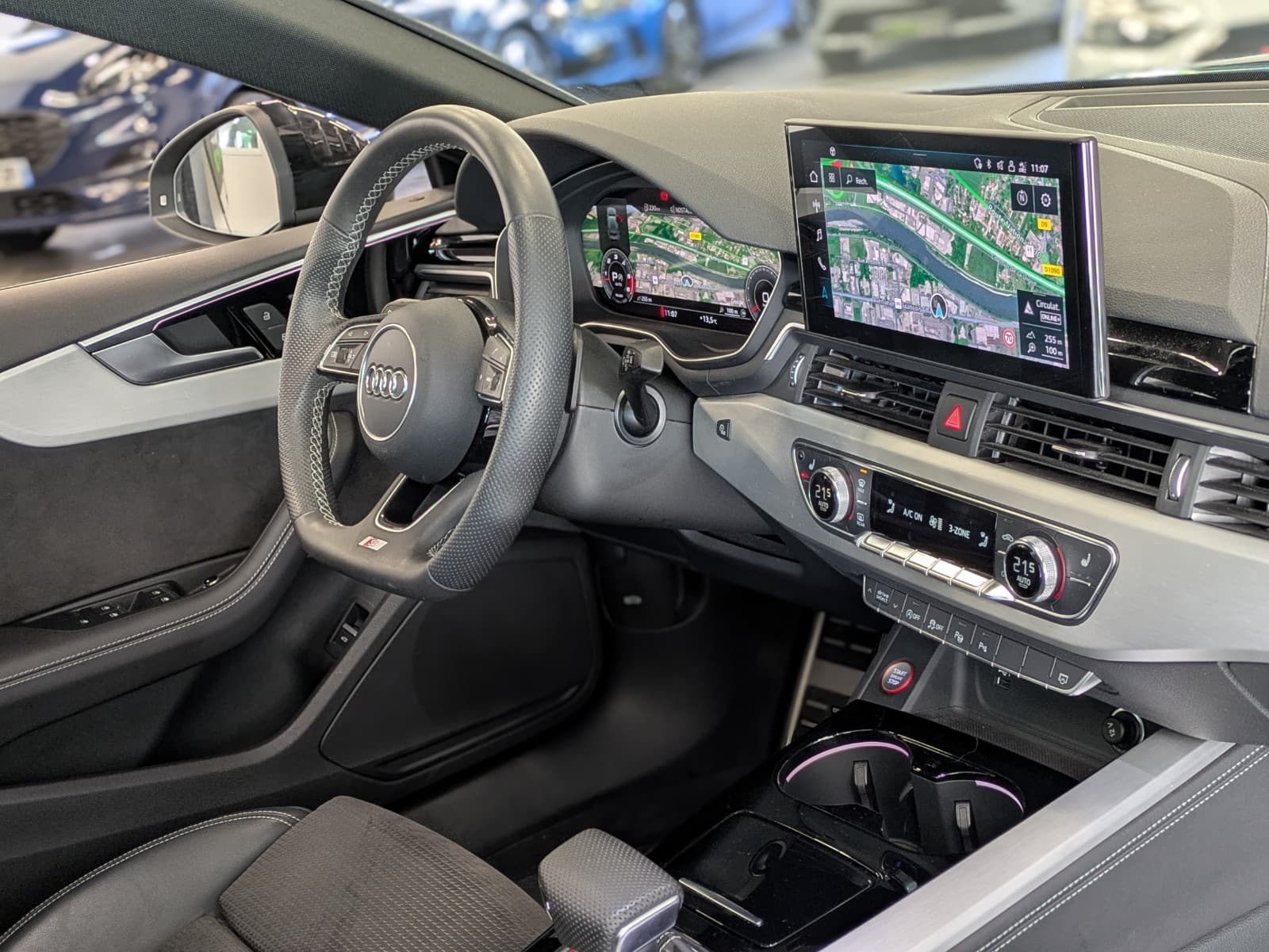 AUDI S5 3.0 v6 TDI 347cv Tiptronic 8 Quattro / Toit Ouvrant / Google Earth / Sièges Chauffants — photo 7