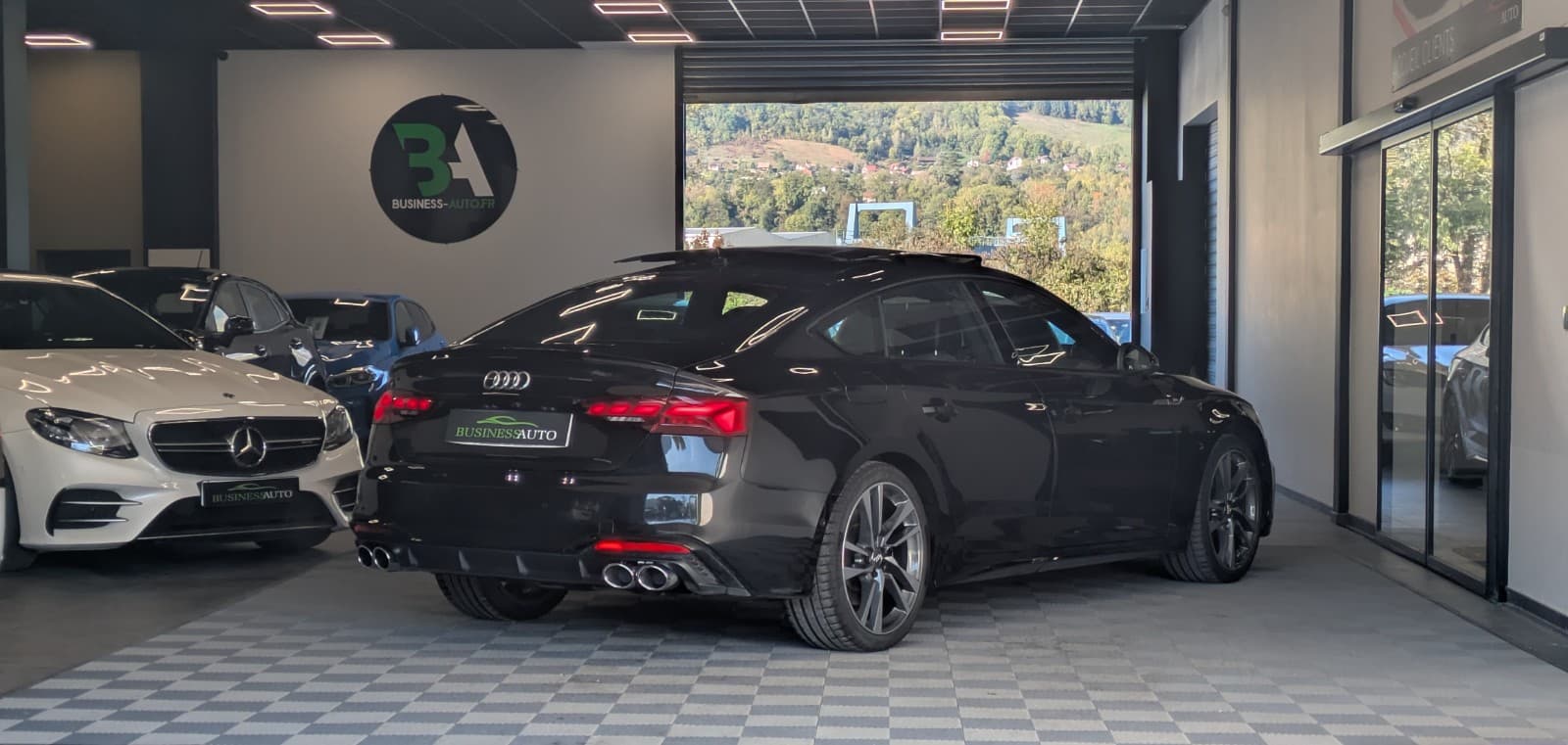 AUDI S5 3.0 v6 TDI 347cv Tiptronic 8 Quattro / Toit Ouvrant / Google Earth / Sièges Chauffants — photo 9