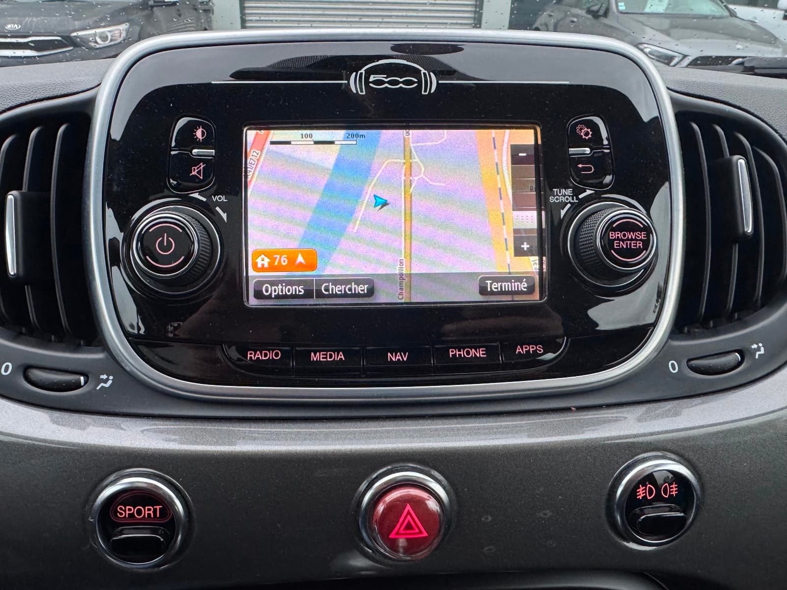 ABARTH 500 500 1.4 Turbo T-Jet 145cv BVM5 / Toit Ouvrant / GPS / Uconnect — photo 9