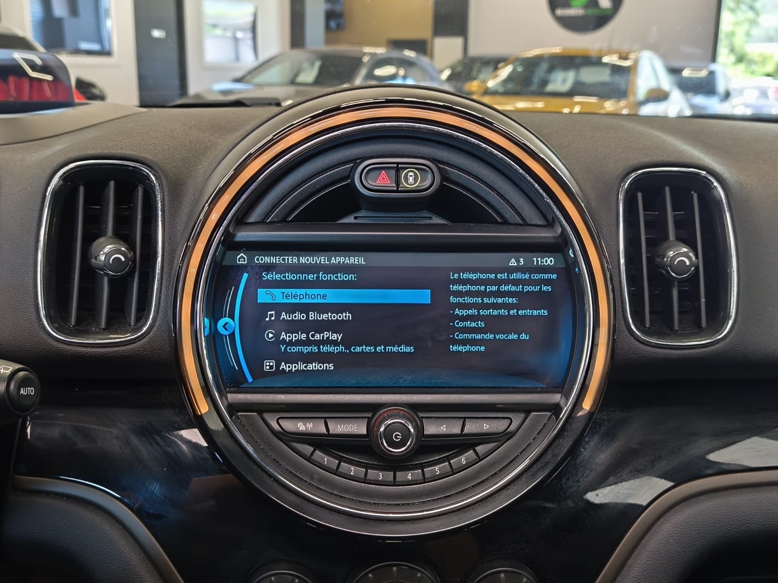 MINI COUNTRYMAN F60 136cv ALL4 BVA8 John Cooper Works / Toit Ouvrant / GPS / Affichage Tete Haute / Camera — photo 11