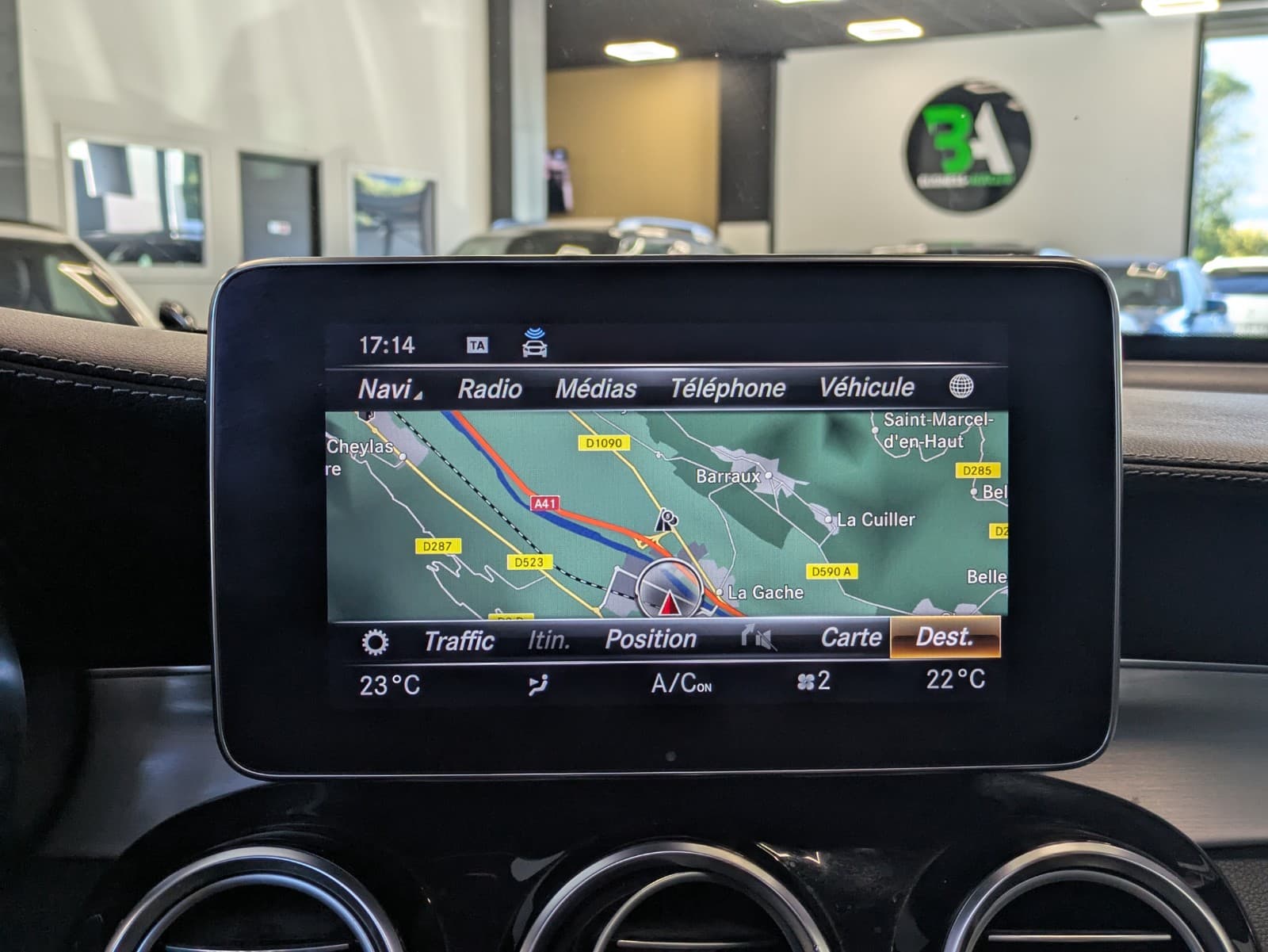 MERCEDES GLC Classe 250d 9G-Tronic 4Matic Fascination AMG / Toit Ouvrant / GPS / Camera 360 — photo 12