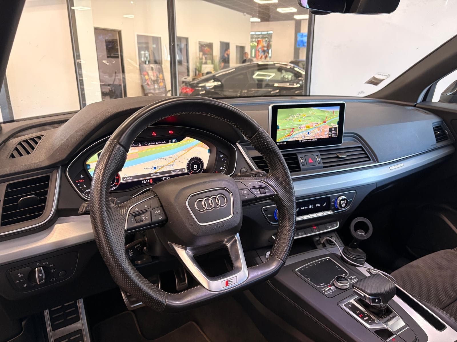 AUDI Q5 2.0 TDI 190cv S tronic 7 Quattro S line / Toit Ouvrant / Caméra / Drive Select — photo 5