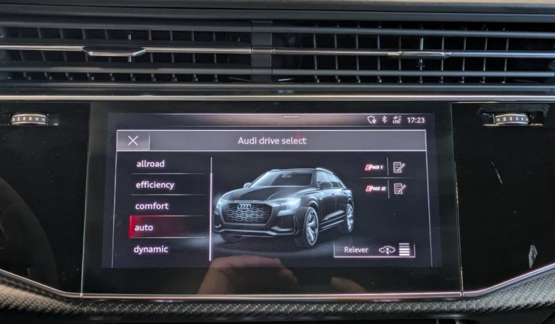 Audi RS Q8 4.0 TFSI 600cv Tiptronic 8 Quattro , Toit Ouvrant Carbone Camera 360 BO Affichage Tête Haute complet