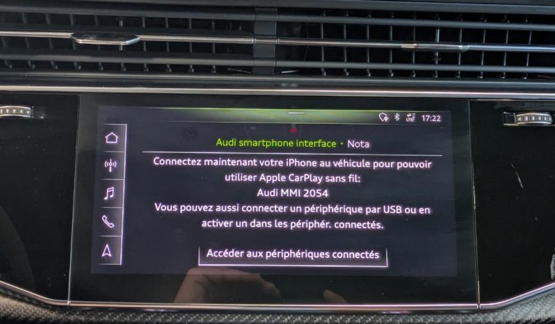 Audi RS Q8 4.0 TFSI 600cv Tiptronic 8 Quattro , Toit Ouvrant Carbone Camera 360 BO Affichage Tête Haute complet