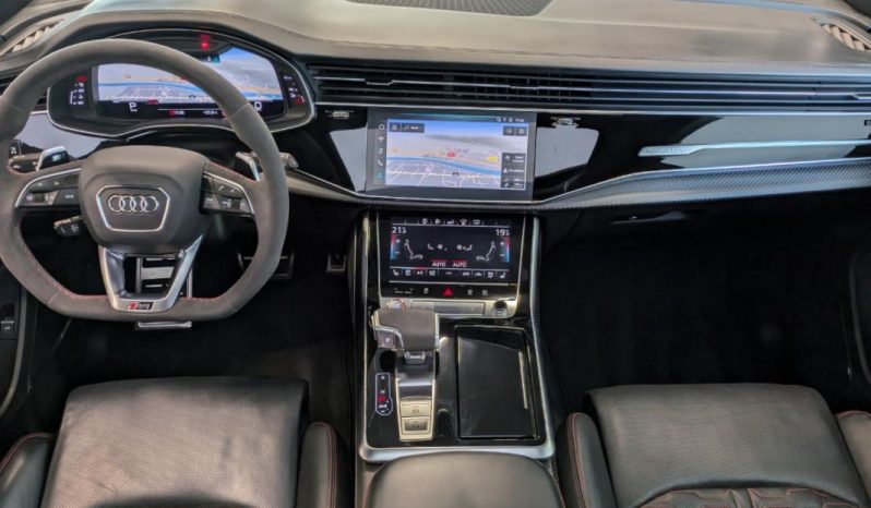 Audi RS Q8 4.0 TFSI 600cv Tiptronic 8 Quattro , Toit Ouvrant Carbone Camera 360 BO Affichage Tête Haute complet