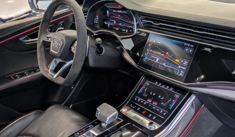 Audi RS Q8 4.0 TFSI 600cv Tiptronic 8 Quattro , Toit Ouvrant Carbone Camera 360 BO Affichage Tête Haute complet
