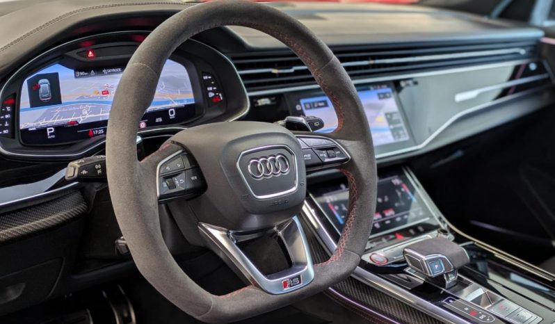 Audi RS Q8 4.0 TFSI 600cv Tiptronic 8 Quattro , Toit Ouvrant Carbone Camera 360 BO Affichage Tête Haute complet